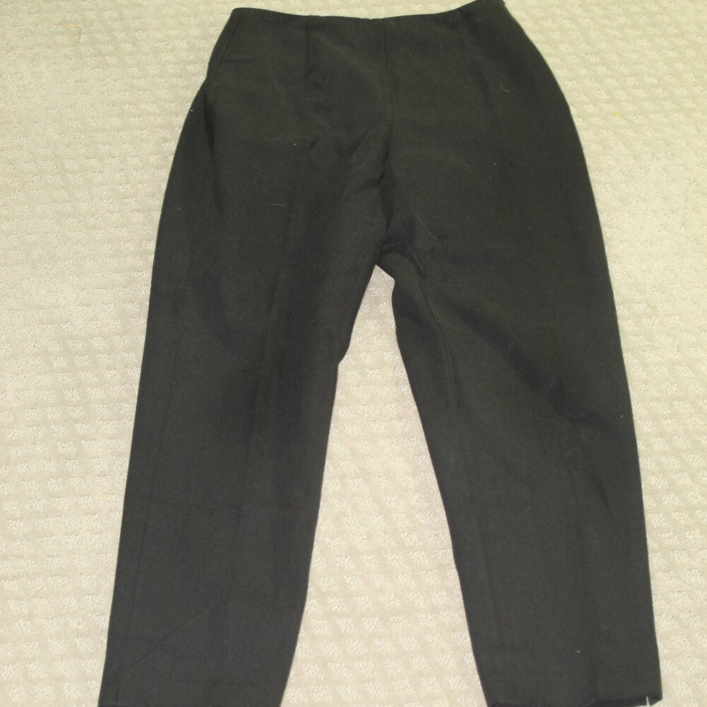 Vintage 90s Talbots Stretch Women's Size 6 High Rise Side Zip Pants